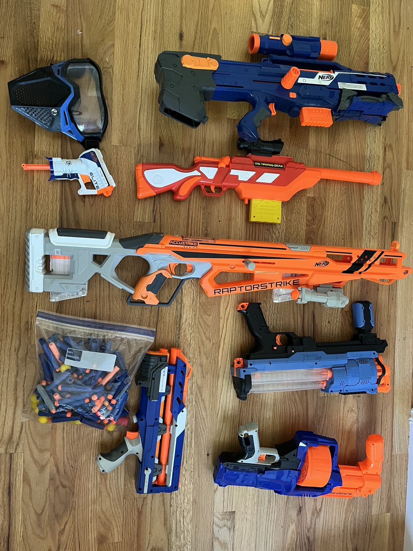 Nerf Gun Lot 