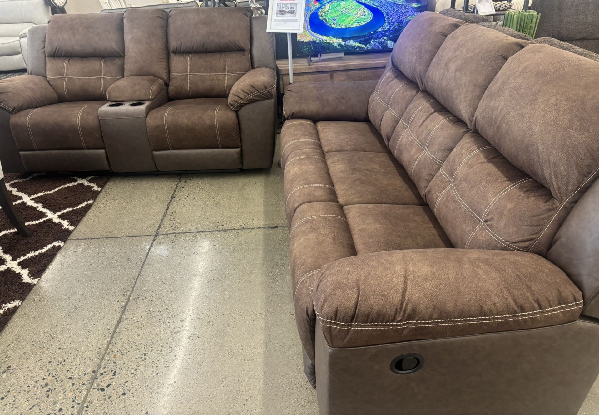 Reclining Sofa And Loveseat