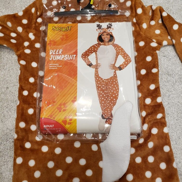 Deer/Fawn Costume Jumpsuit - Spirit Halloween