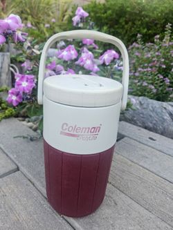 Vintage Coleman PolyLite 1/2 Gallon Water Jug Cooler