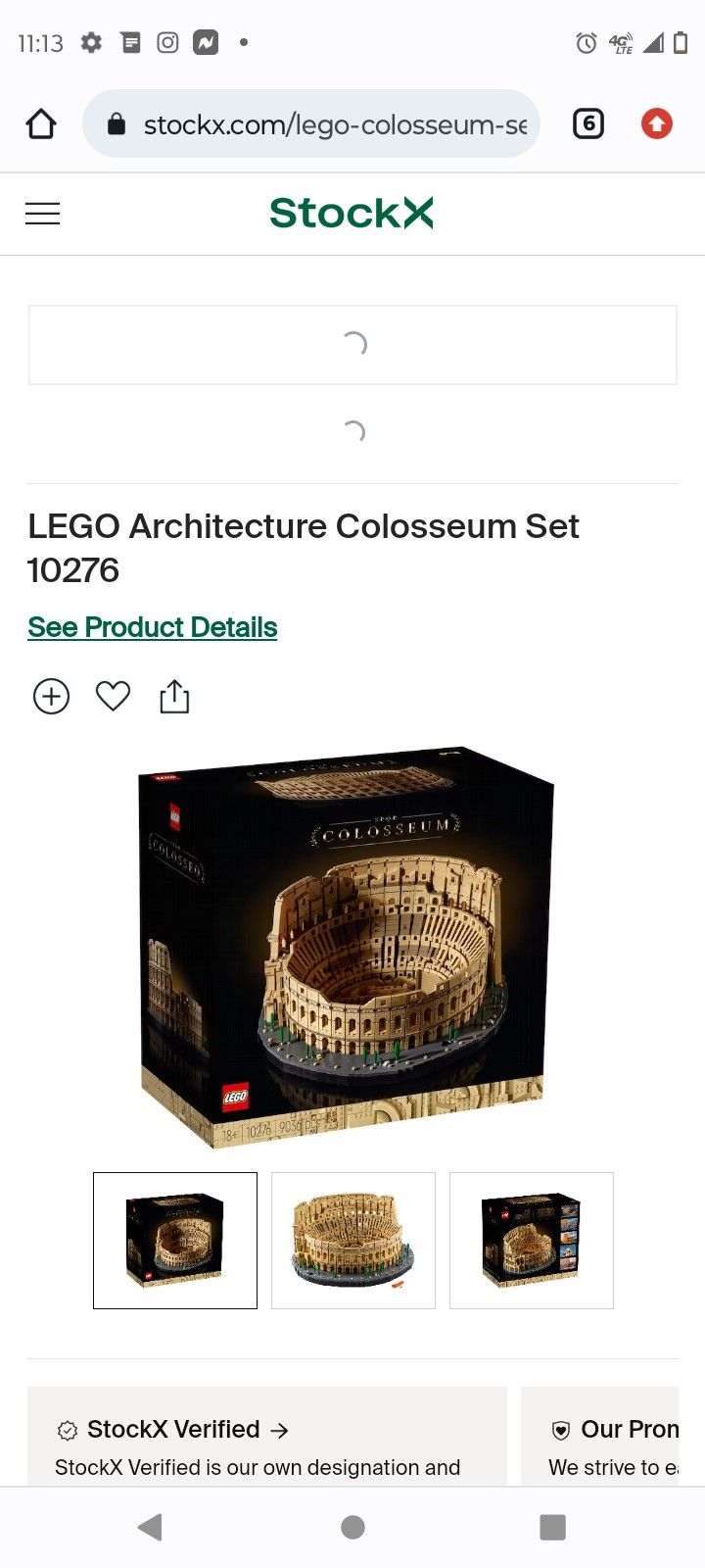 Lego Colosseum Set 