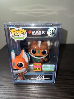 NEW IN HAND ULTRA LIMITED EDITION 5K PIECE EXCLUSIVE Loot Magic Gathering Funko Pop #1234 Games TCG