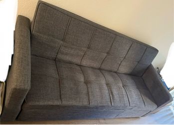 Used convertible couch sofa bed futon sleeper