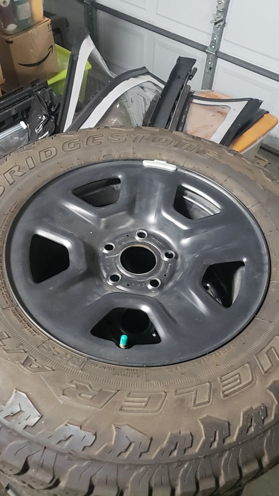 5 jeep wrangler 2018 jl wheels tires 245/75/17