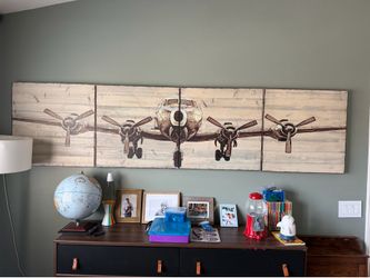 Airplane prints (4)