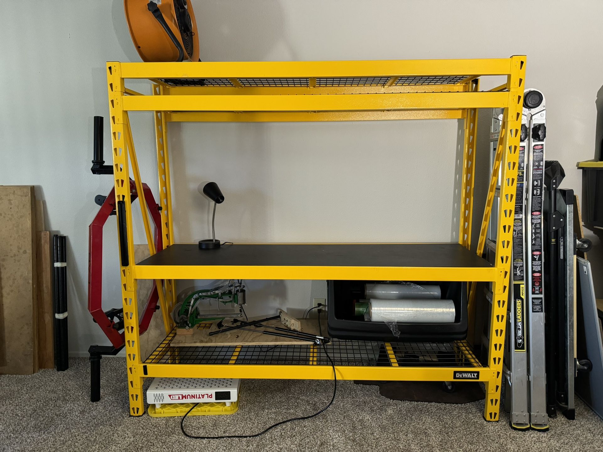 DeWalt Storage Rack Work Table (see Photos)