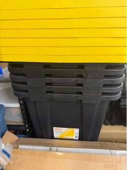 HDX 27 Galon  5pcs with lids used once