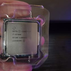 I7 6700K CPU