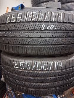 Pair of  255/50/R19 with 90% of tread or life  BF GOODRICH ADVANTAGE ALL SEASON HABLAMOS ESPAN̈OL