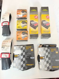 NEW Bicycle Tires & Accessories Lot – Continental, Bontrager & TUFO