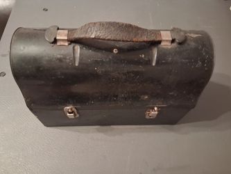 Antique Lunch Box With Thermos