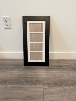 Black wall photo frame
