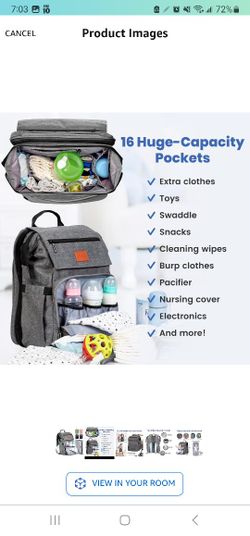 Diaper Bag Back Pack