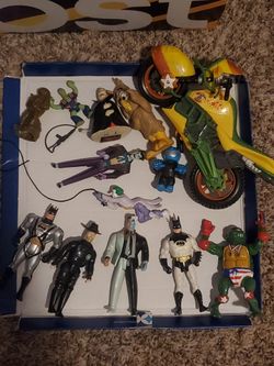A Few Vintage Toys Batman Turtles