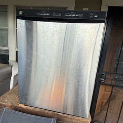 Kenmore stainless steel under counter dishwasher