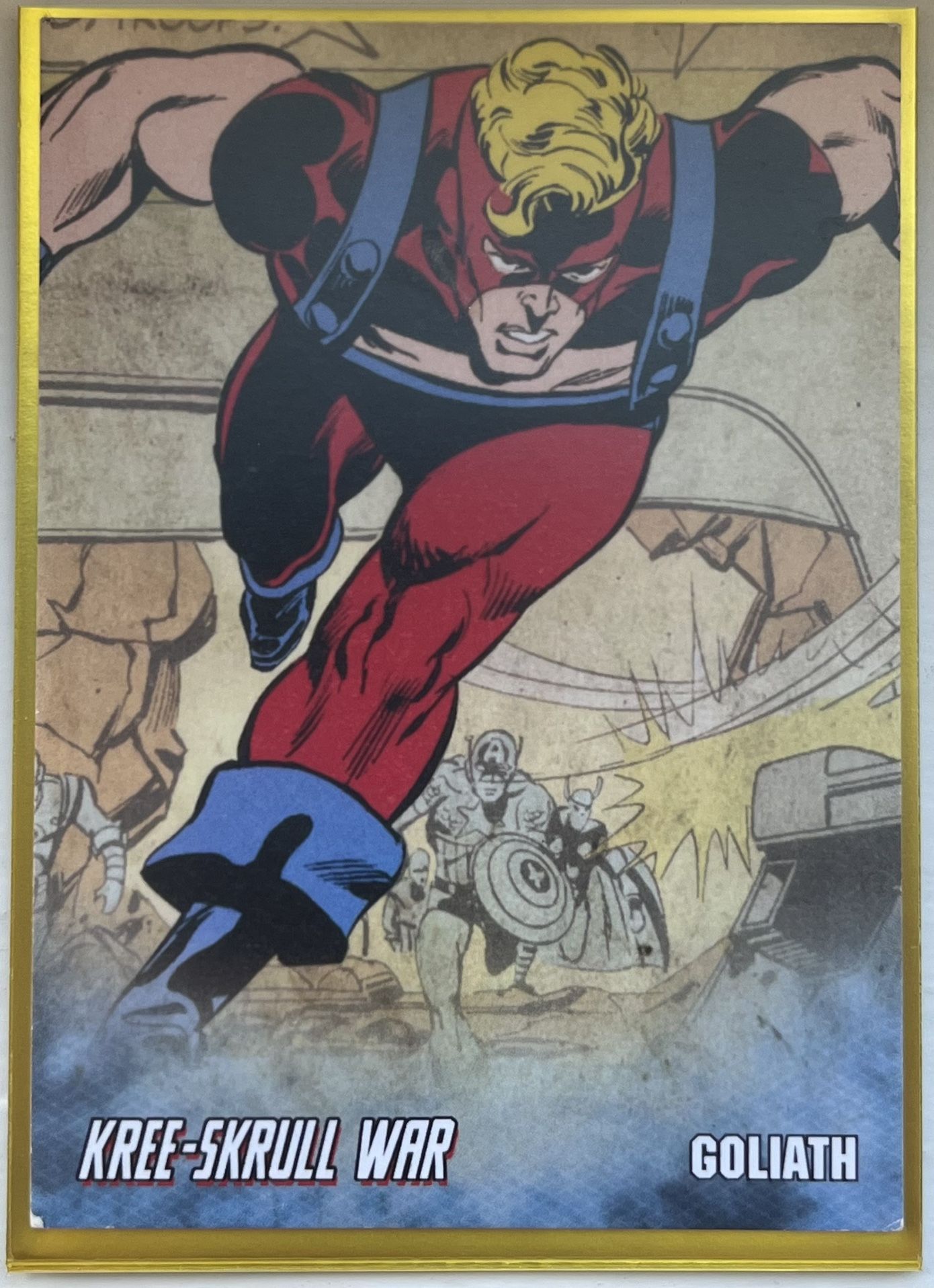 Goliath Trading Card 1991 Perfect Condition Limited Time Deal