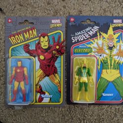Marvel Legends Iron Man and Shocker Action Figures 
