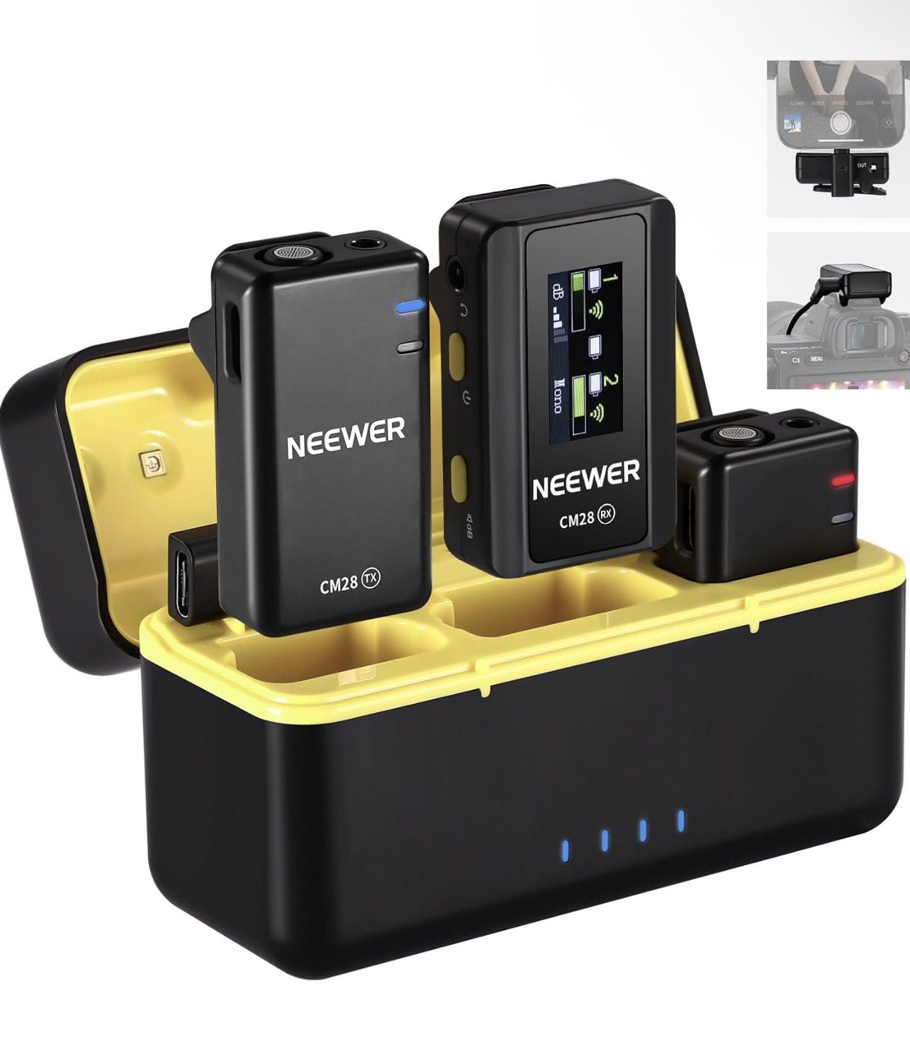 Wireless Lapel Mic By Neewer CM-28
