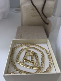 18k Gold Necklace 50cm