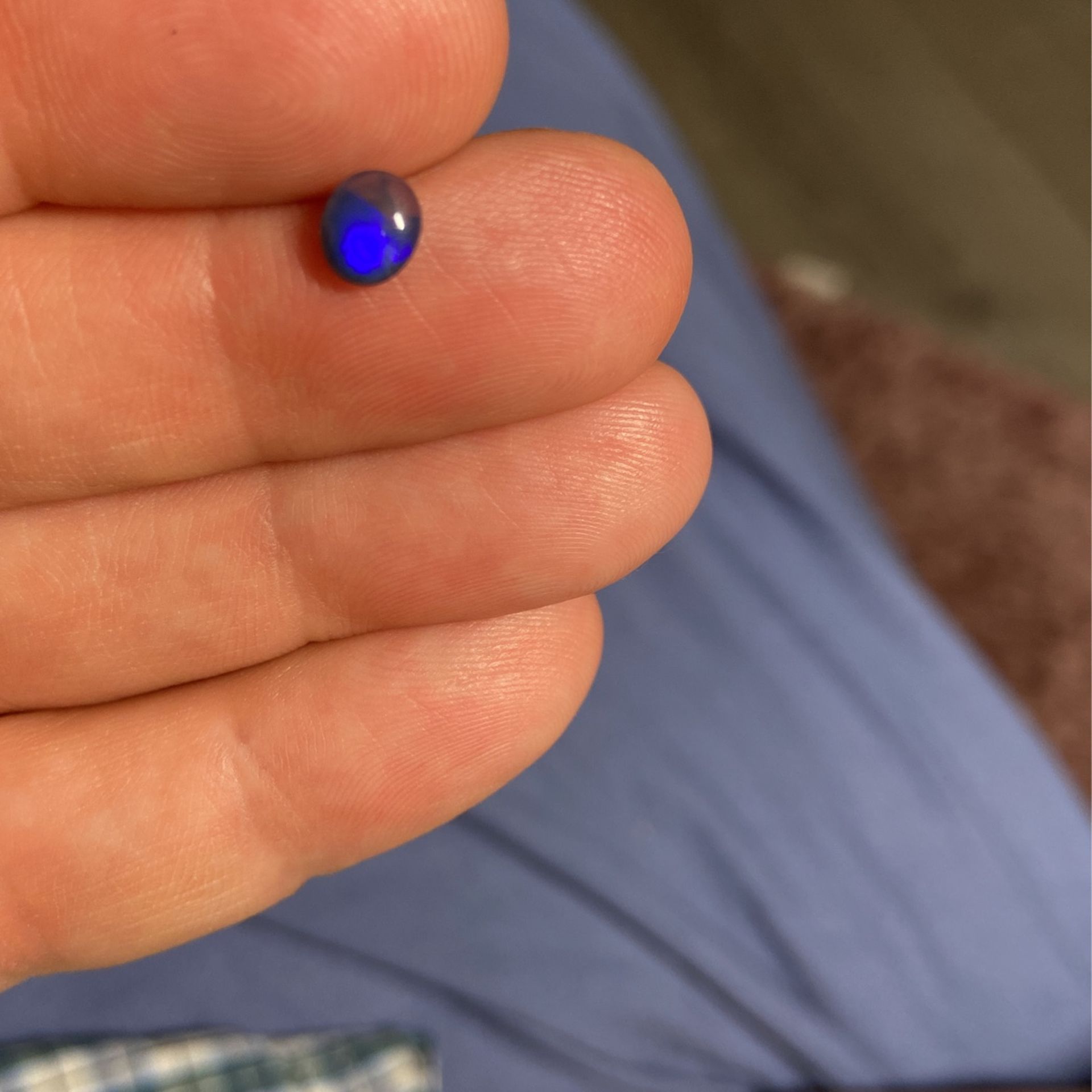 True Blue .61 Ct Black Australian Cab
