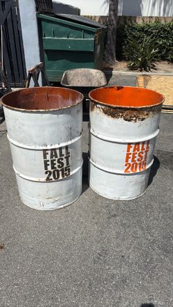 Free gratis metal drums