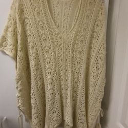 Crochet  Knit Beach Cover