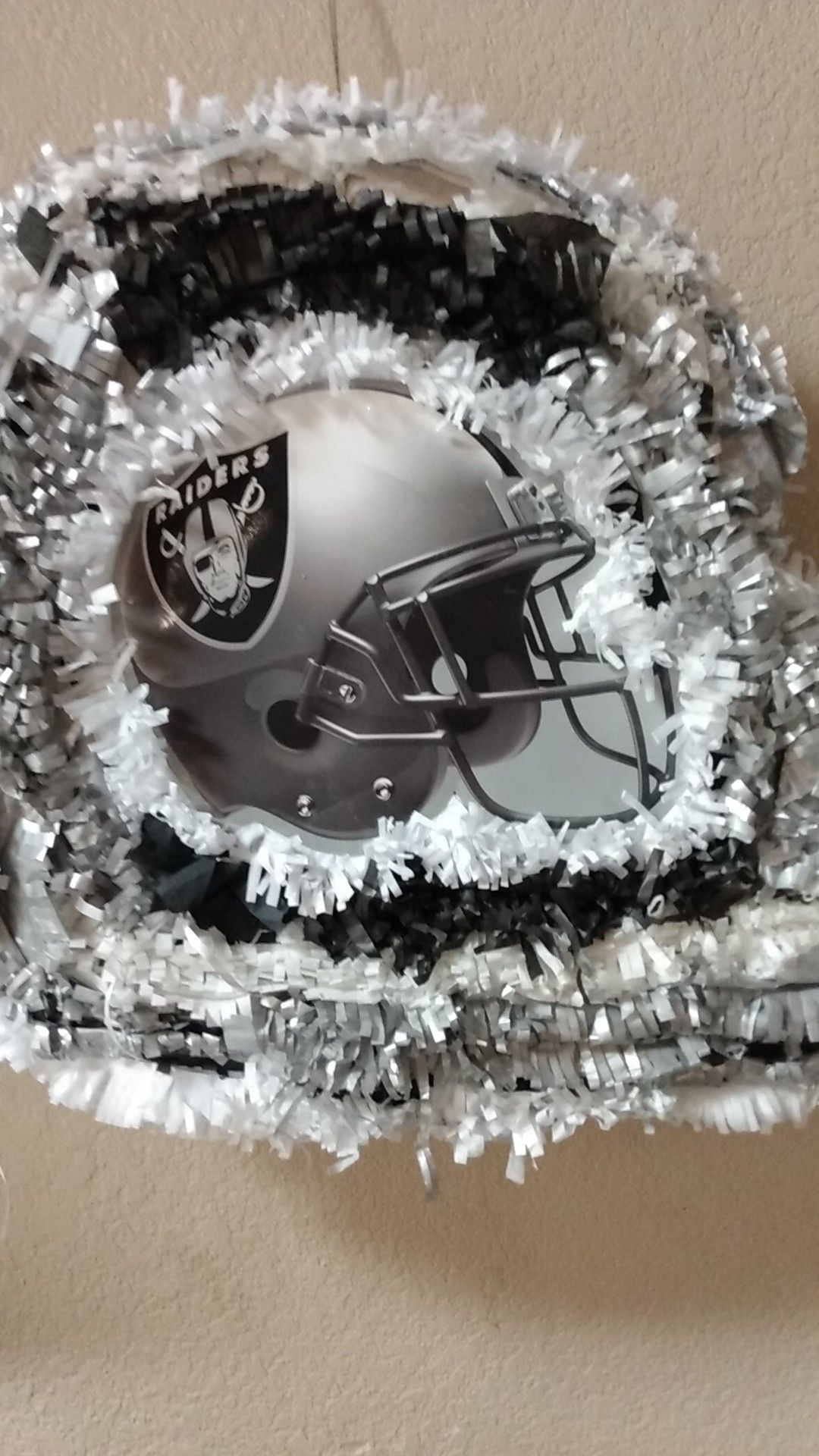 Raider's pinata