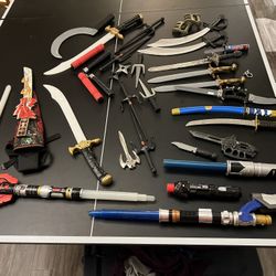 Toy sword and weapons Collection 