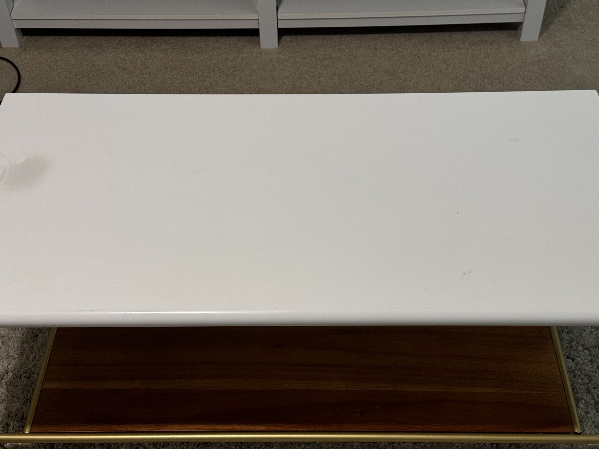 White Coffee table