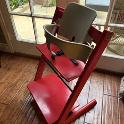 Stokke Tripp Trapp Wood Adjustable High Chair 
