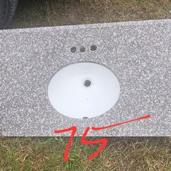 36" Sink Granite 