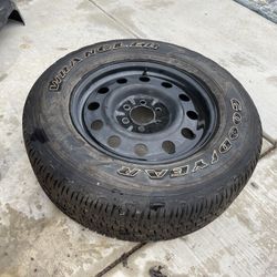 Good Year Tire With Rim 275/65R18 