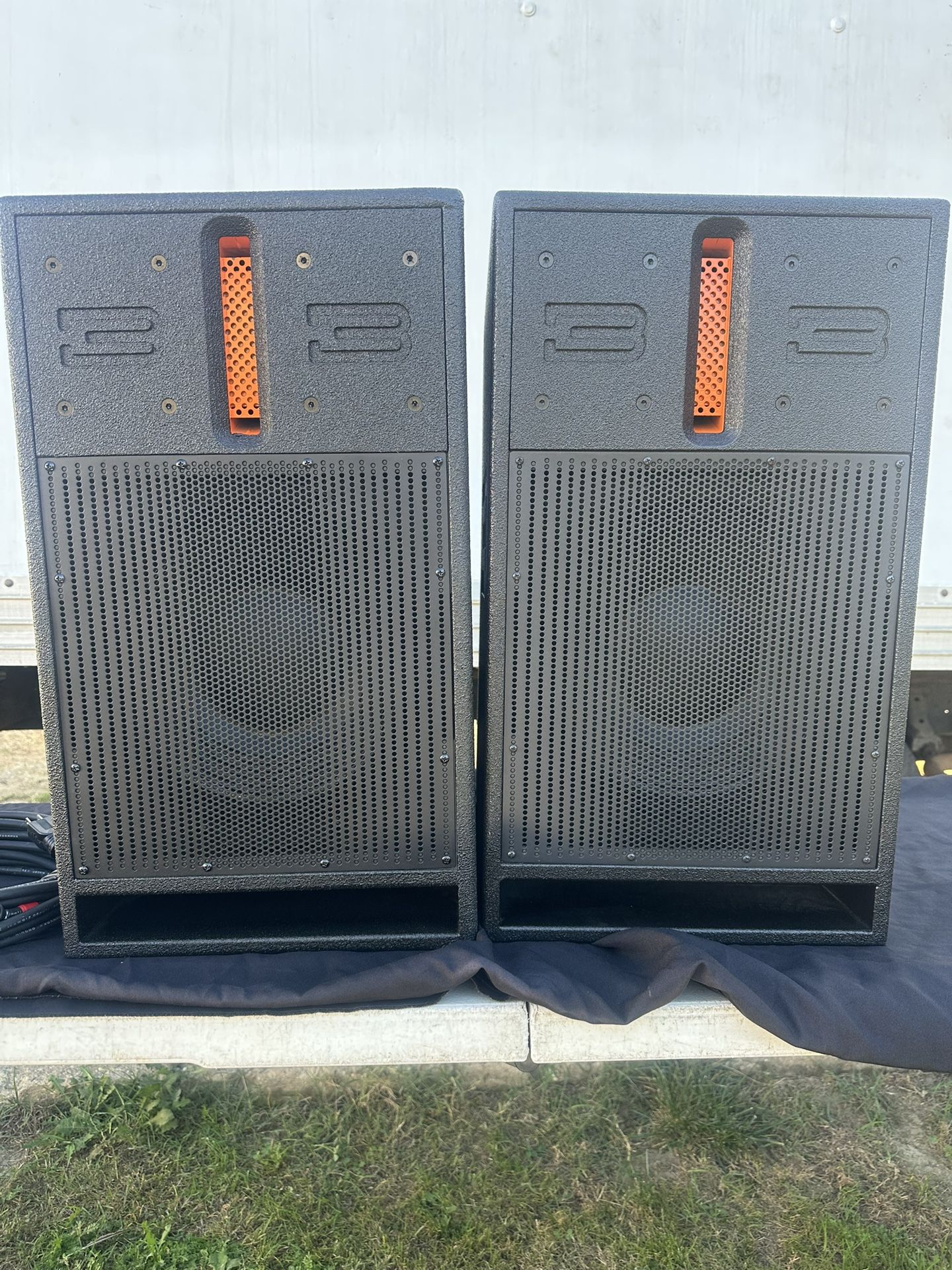 Bassboss DV12 Speakers With Original bassboss Covers