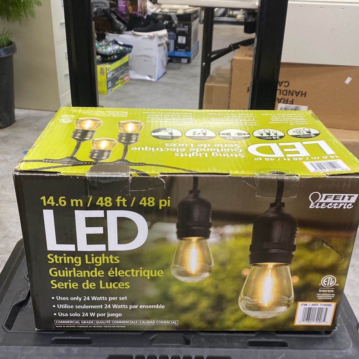 Feit Electric Led String Lights 48 Ft for Sale in Juniper Hills, CA  OfferUp