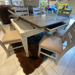 COMPETE TABLE AND CHAIRS! DOORBUSTER! 