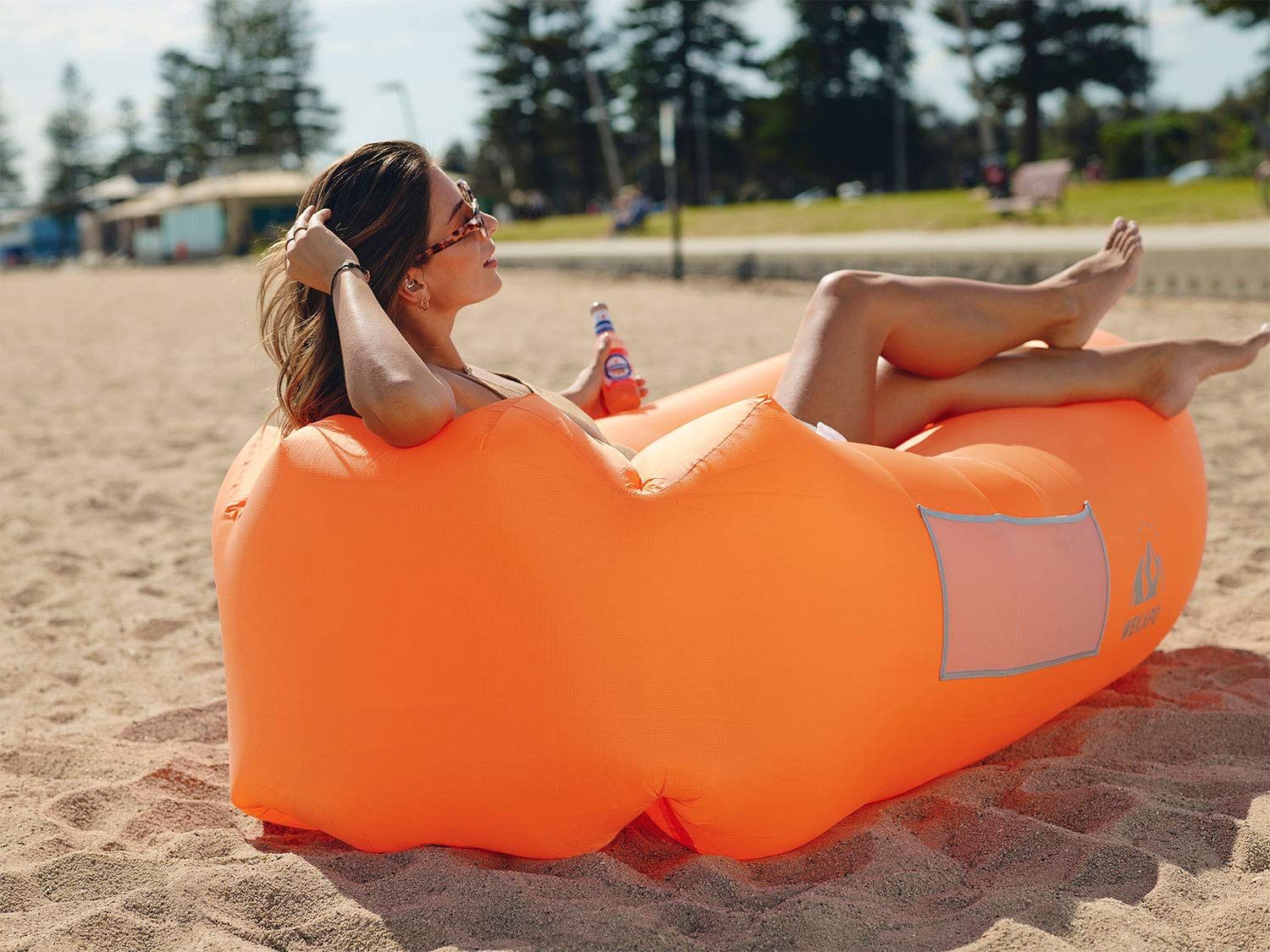 New Unused - Wekapo Inflatable Lounger Air Sofa Chair –Camping Portable Water Proof Hiking, Picnics, Outdoor