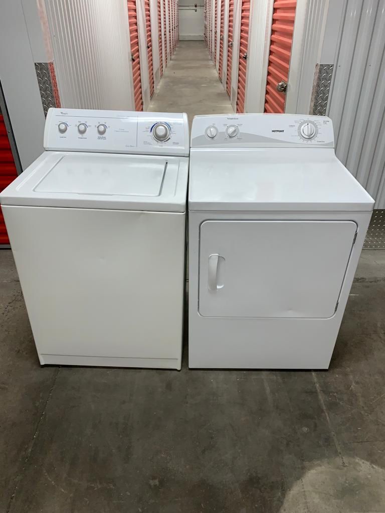Whirlpool Dryer and Washer In Excellent Conditions 1 month of Guarantee