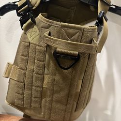  Icefang Tactical Dog Harness Lg New