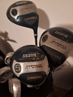 Spalding Lady Executive EZX Golf Clubs & Golf Bag