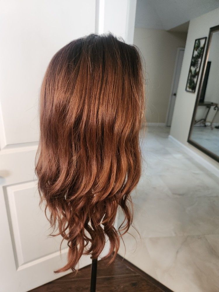Auburn Lace Front Wig