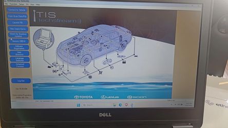 Dell Latitude E7270 i7 8GB 512GB Win11 Toyota Lexus V18 Techstream NO OBD CABLE