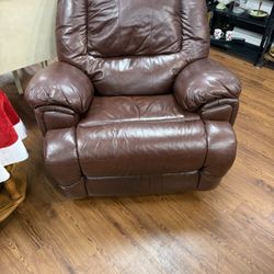 Lazy Boy Leather Recliner 