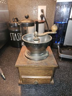 Vintage 50's Coffee Grinder Manual
