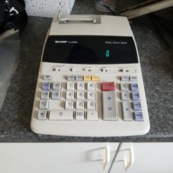 Sharp Adding Machine, 2 Color printer