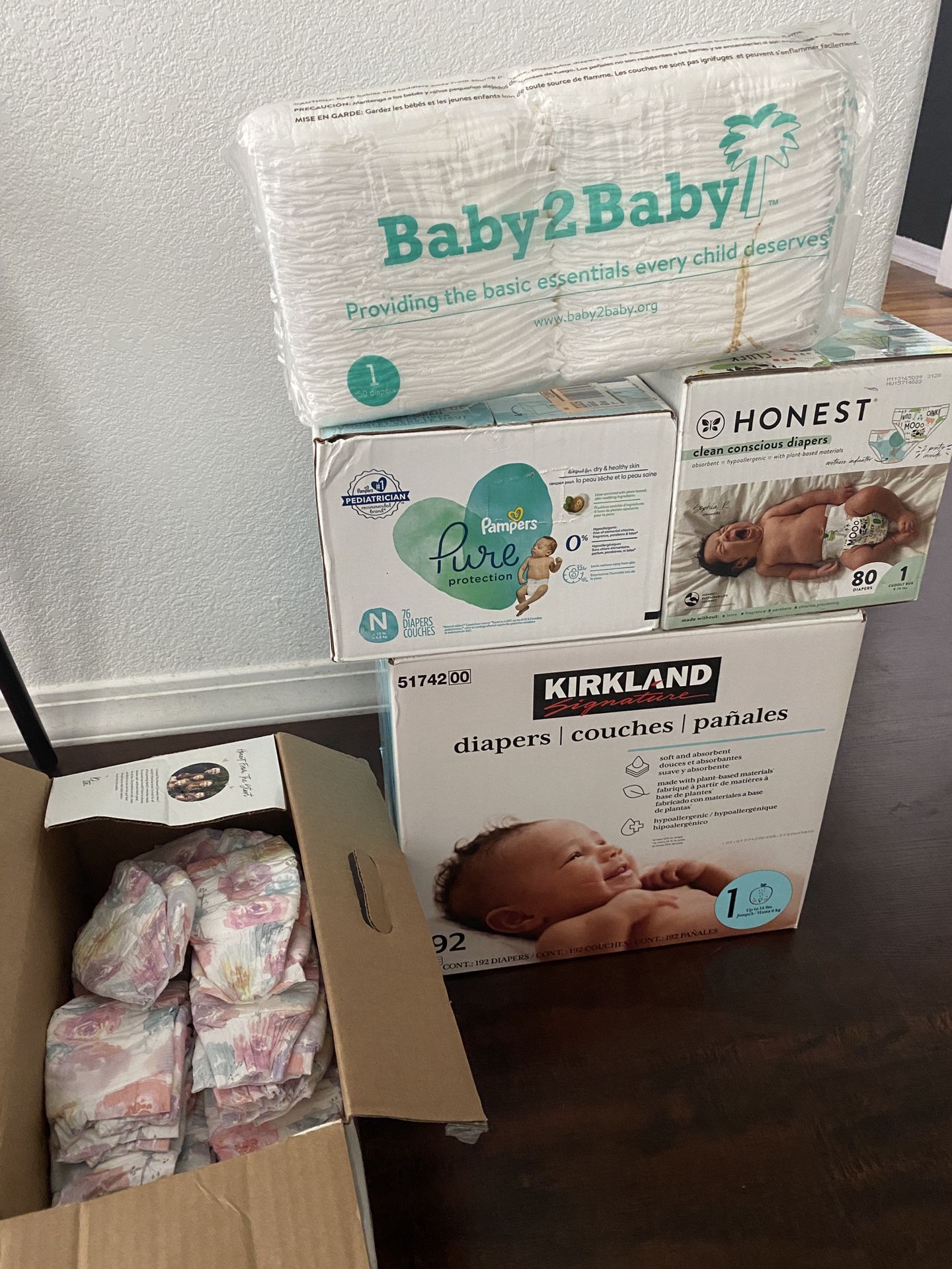 NEW diapers Selling Together