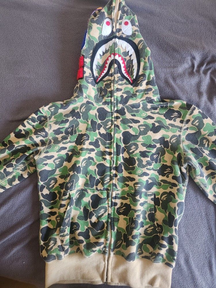 Bape Hoodie Camo 