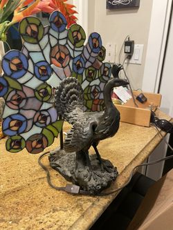 Decorative Peacock Statue