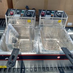 Brand New Commercial Double Deep Fryer For $90