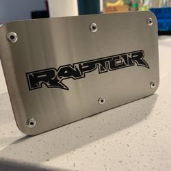 RAPTOR Logo Trailer Hitch Cover
