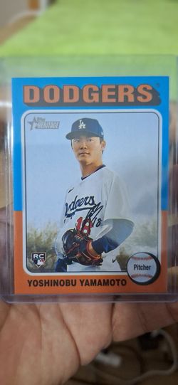 YAMAMOTO TOPPS HERITAGE ROOKIE CARD